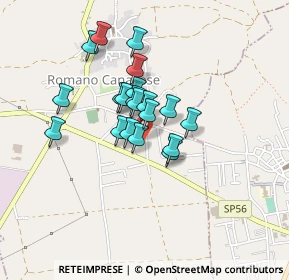 Mappa Via S. Grato, 10090 Romano Canavese TO, Italia (0.3055)