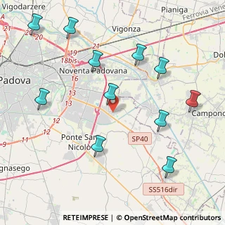 Mappa Piazza Aldo Moro, 35020 Villatora PD, Italia (4.79545)