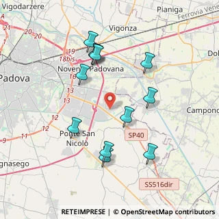 Mappa Piazza Aldo Moro, 35020 Villatora PD, Italia (3.79083)