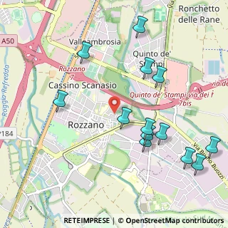 Mappa Via dei Giacinti, 20089 Rozzano MI, Italia (1.14462)