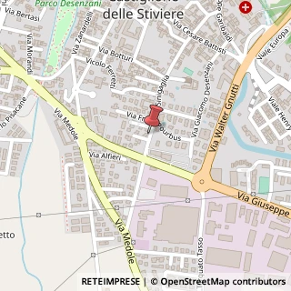 Mappa Via Sinigaglia, 98, 46043 Castiglione delle Stiviere, Mantova (Lombardia)