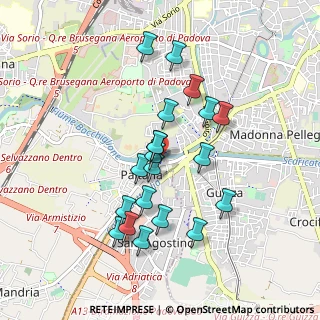 Mappa Via Vittorio Veneto, 35142 Padova PD, Italia (0.815)