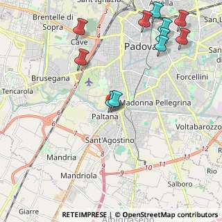 Mappa Via Vittorio Veneto, 35142 Padova PD, Italia (2.62273)