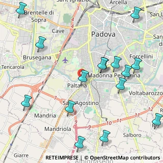 Mappa Via Vittorio Veneto, 35142 Padova PD, Italia (2.676)