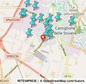 Mappa Via Carpenedolo, 46043 Castiglione delle Stiviere MN, Italia (0.95867)