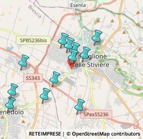 Mappa Via Carpenedolo, 46043 Castiglione delle Stiviere MN, Italia (1.865)