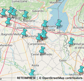 Mappa Via Carpenedolo, 46043 Castiglione delle Stiviere MN, Italia (20.58)