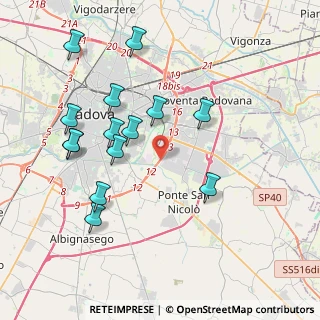 Mappa Corso John e Robert Kennedy, 35127 Padova PD, Italia (4.05714)