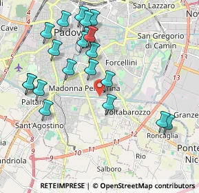 Mappa Lungoargine Codotto e Maronese, 35100 Padova PD, Italia (2.138)