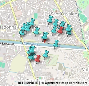 Mappa Lungoargine Codotto e Maronese, 35100 Padova PD, Italia (0.384)