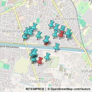 Mappa Lungoargine Codotto e Maronese, 35100 Padova PD, Italia (0.384)