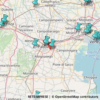 Mappa Via Inghilterra, 35127 Padova PD, Italia (27.33947)