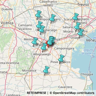 Mappa Via Inghilterra, 35127 Padova PD, Italia (12.838)