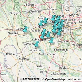 Mappa Via Luigi Cagnola, 20081 Abbiategrasso MI, Italia (12.142)