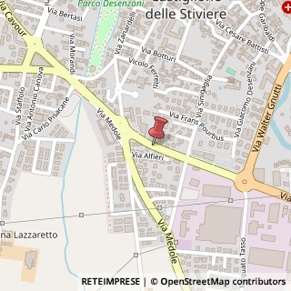 Mappa Via Giuseppe Mazzini,  16, 46100 Castiglione delle Stiviere, Mantova (Lombardia)