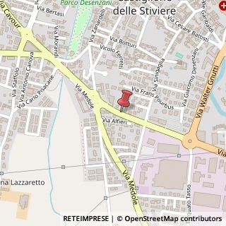 Mappa Via Giuseppe Mazzini, 23, 46043 Castiglione delle Stiviere, Mantova (Lombardia)