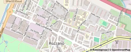 Mappa Rozzano