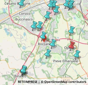 Mappa Via Torino, 20089 Rozzano MI, Italia (5.09316)