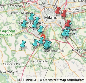 Mappa Via Torino, 20089 Rozzano MI, Italia (6.54353)