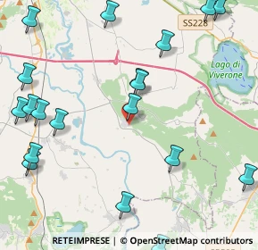 Mappa Vicolo Manfredi, 10030 Vestignè TO, Italia (5.7765)