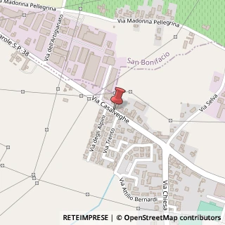 Mappa Via Casalveghe, 27, 37040 San Bonifacio, Verona (Veneto)