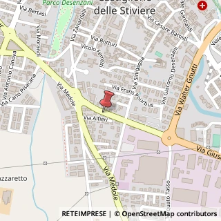 Mappa Via Giuseppe Mazzini, 18, 46043 Castiglione delle Stiviere, Mantova (Lombardia)