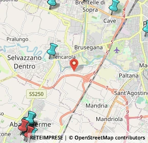 Mappa Via Sannio, 35142 Padova PD, Italia (3.875)