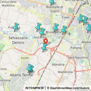 Mappa Via Sannio, 35142 Padova PD, Italia (2.63333)