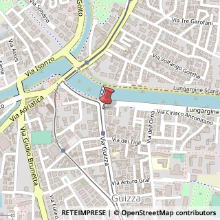 Mappa Via Guizza Conselvana, 3, 35125 Padova, Padova (Veneto)