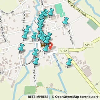 Mappa Via Borgo Vercelli, 13010 Villata VC, Italia (0.2244)
