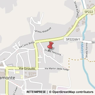 Mappa Strada Pelizzina, 15, 10081 Castellamonte, Torino (Piemonte)