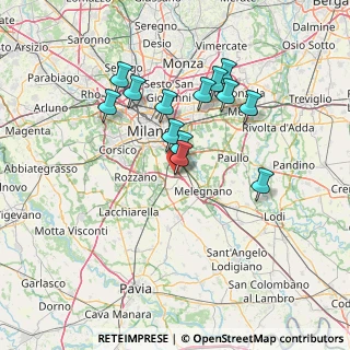 Mappa Via Ticino, 20098 Area Industriale MI, Italia (12.69923)