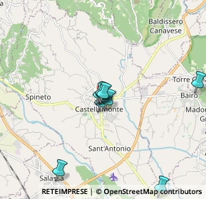 Mappa Piazza Giacomo Matteotti, 10081 Castellamonte TO, Italia (2.47231)