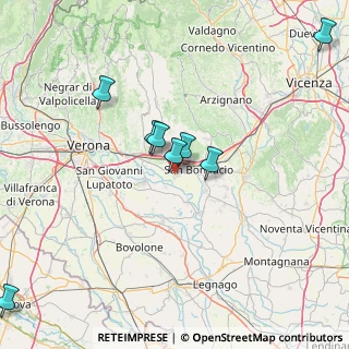 Mappa 37050 Belfiore VR, Italia (25.49167)