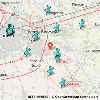 Mappa Via Paolo Borsellino, 35020 Villatora PD, Italia (5.8585)