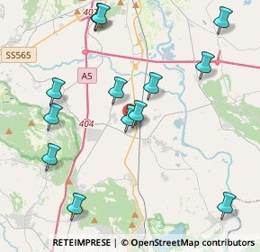 Mappa Via Perrone, 10019 Strambino TO, Italia (4.51692)