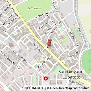 Mappa Via Dott. F. Garofoli, 98, 37057 San Giovanni Lupatoto, Verona (Veneto)