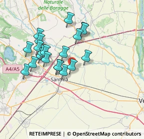 Mappa Strada, 13048 Santhià VC, Italia (6.4705)