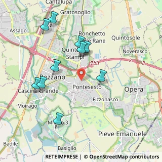 Mappa Via Ugo Foscolo, 20089 Rozzano MI, Italia (2.00091)
