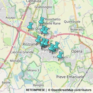 Mappa Via Ugo Foscolo, 20089 Rozzano MI, Italia (1)