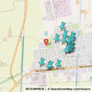 Mappa Via Dosso Castello, 26010 Offanengo CR, Italia (0.5235)