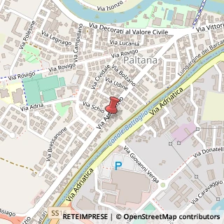 Mappa Via Armistizio, 45, 35142 Padova, Padova (Veneto)
