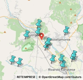 Mappa Via Rivarotta, 10082 Cuorgnè TO, Italia (4.37786)