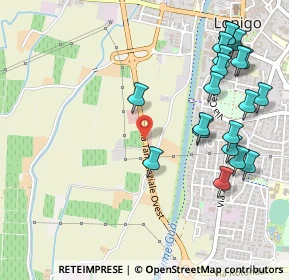 Mappa STRADA ALMISANESE SP 17 KM 1 +0, 36045 Lonigo VI, Italia (0.6025)