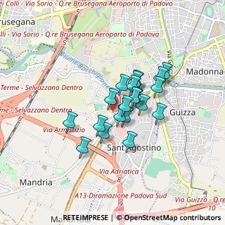 Mappa Via Schio, 35142 Padova PD, Italia (0.5905)