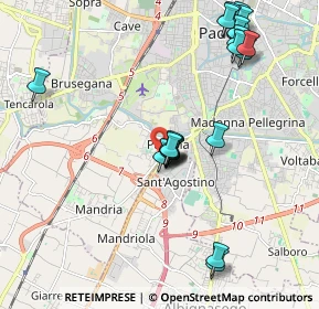 Mappa Via Schio, 35142 Padova PD, Italia (2.0785)