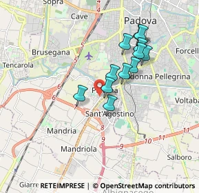 Mappa Via Schio, 35142 Padova PD, Italia (1.45833)