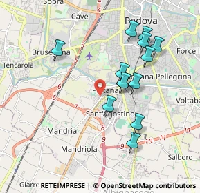 Mappa Via Schio, 35142 Padova PD, Italia (1.77)
