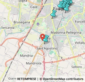 Mappa Via Schio, 35142 Padova PD, Italia (3.1525)