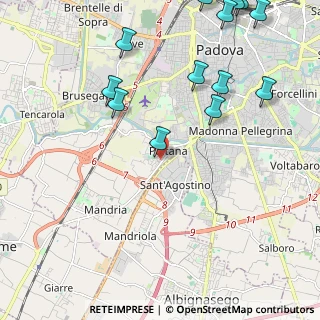 Mappa Via Schio, 35142 Padova PD, Italia (2.80385)